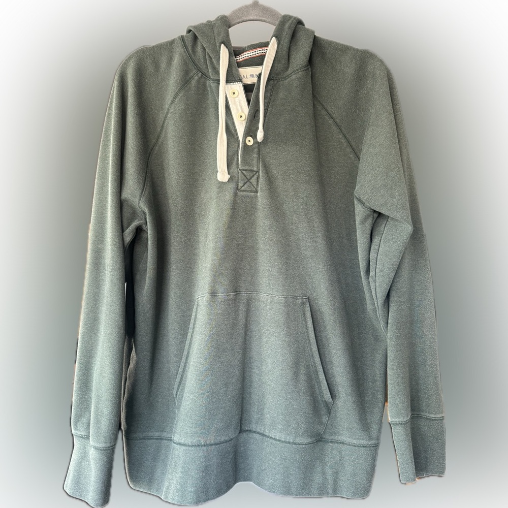 Normal Brand Henley Hoodie